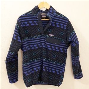 XS Patagonia synchilla tribal jacket